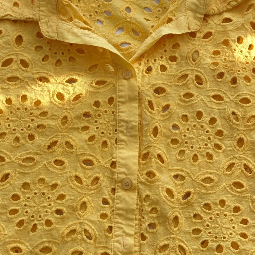 Vici Sunlit Yellow Eyelet Set - Picture 3 of 10